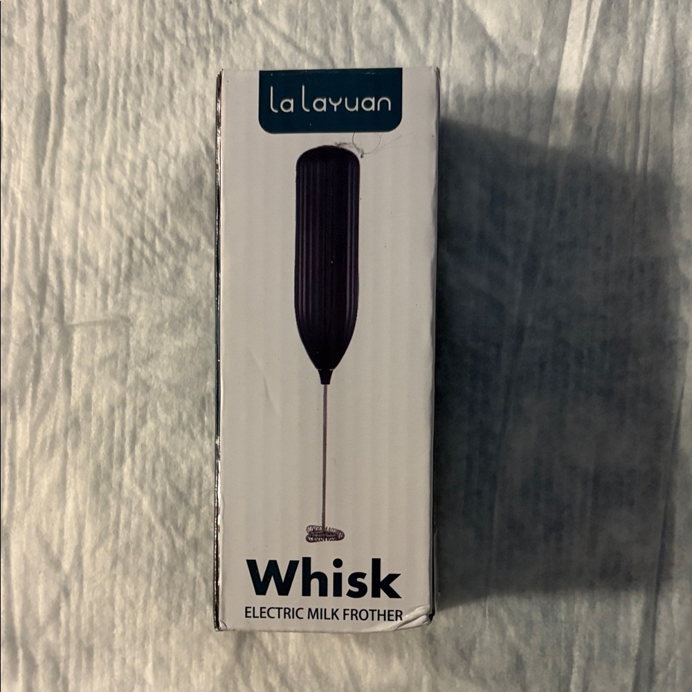 La Layuan Electric Milk Frother - Black